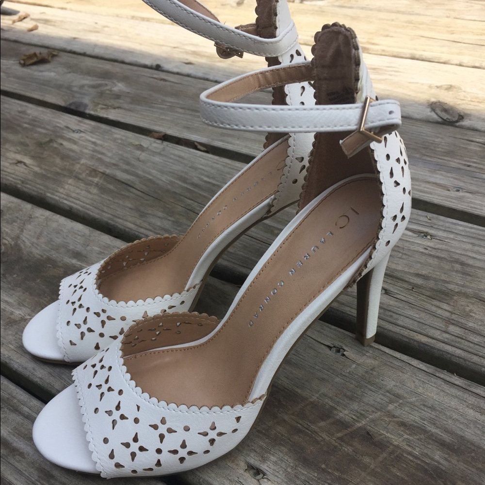 Lauren Conrad Scalloped Heels