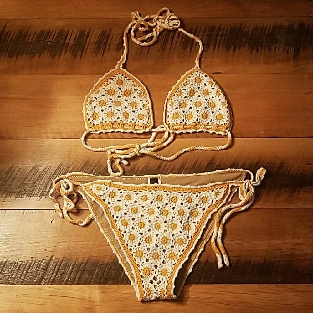 Crocheted 2 piece