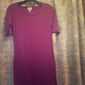 Lularoe purple julia dress