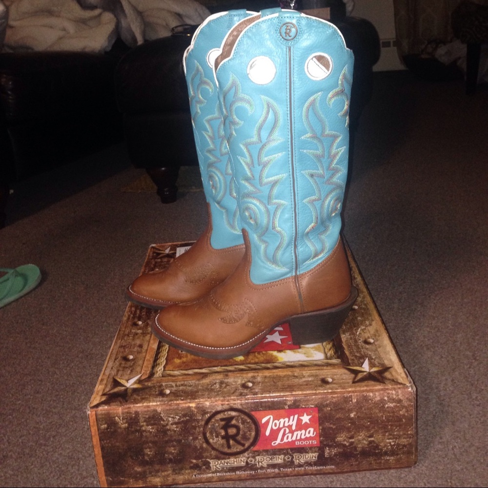 Practically New Tall Tony Lama Boots