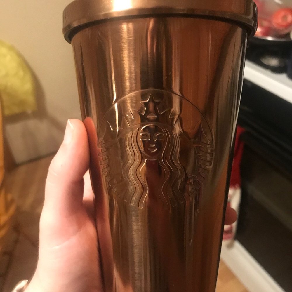 Starbucks Bronze 16 oz. cold cup