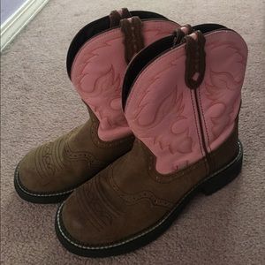 Justin cowgirl boots