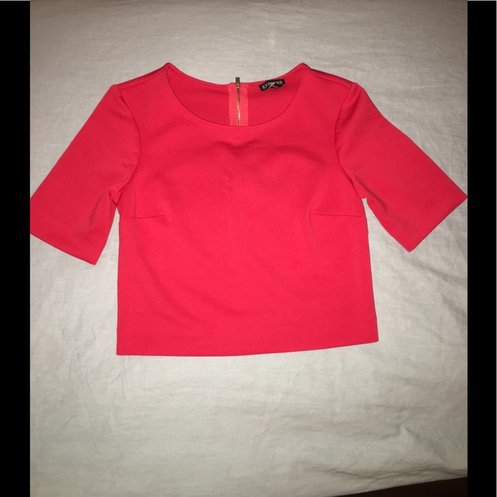 Crop Top Fitted Blouse!
