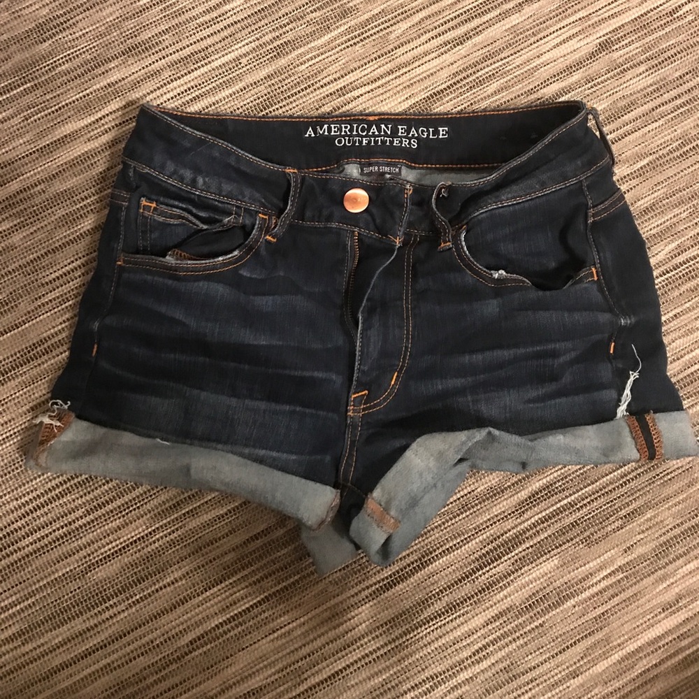American eagle jean shorts