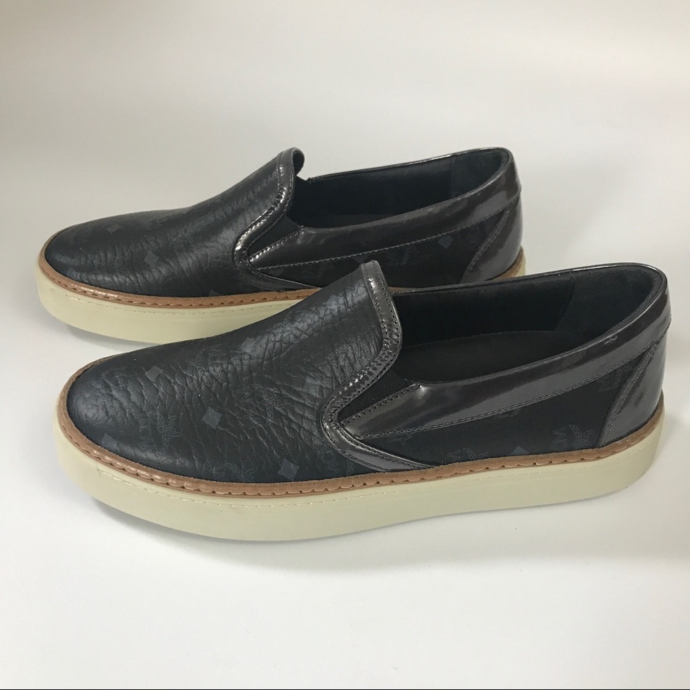Authentic MCM Slip on Sneaker in Black - Picture 3 of 6