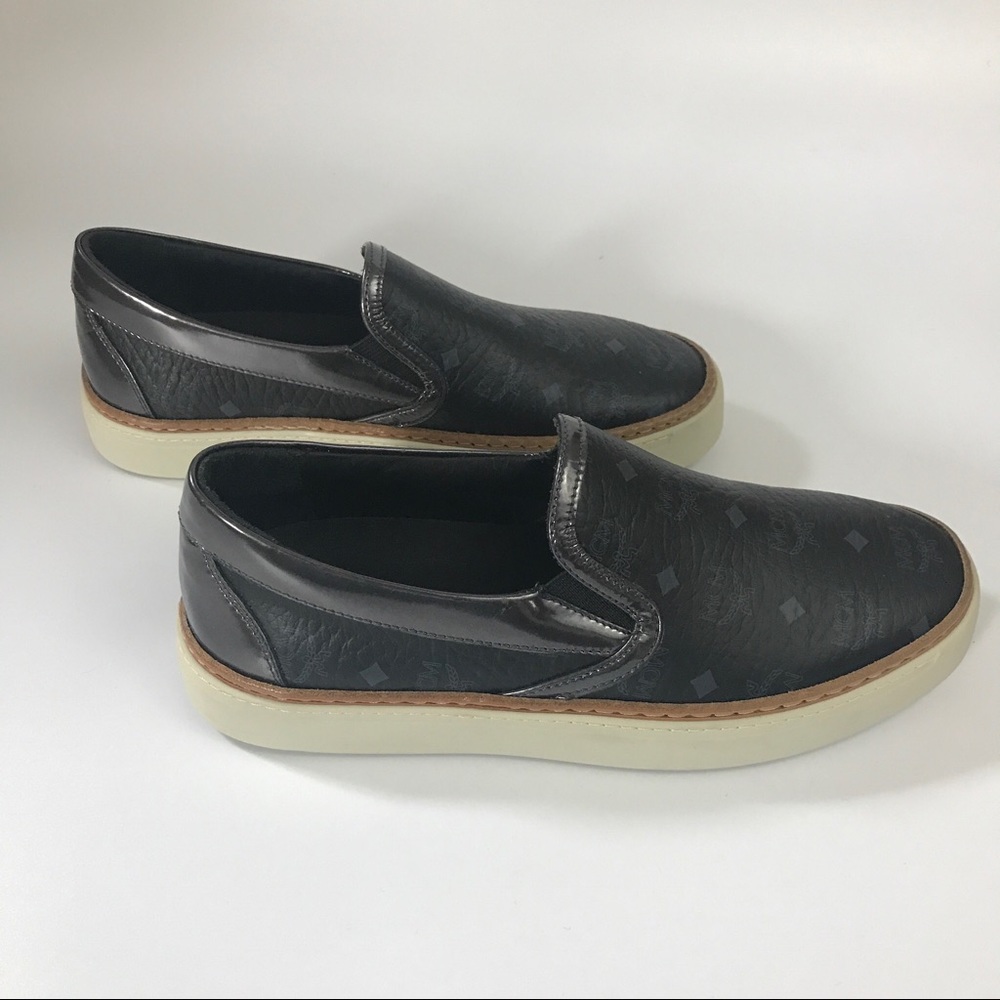 Authentic MCM Slip on Sneaker in Black - Picture 5 of 6