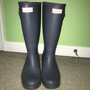 Hunter Rainboots Kids S 5- fits like women's S 7