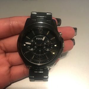 Titanium Fossil Watch