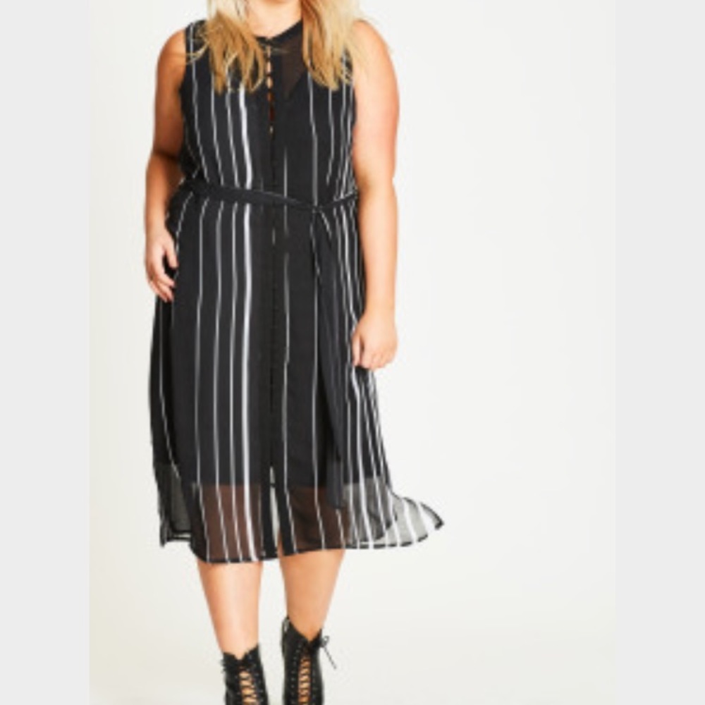 City Chic Office Romance Dress xl/22/24 reduced !