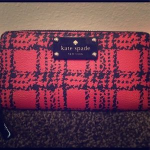 Kate Spade wallet/clutch Cherry Red