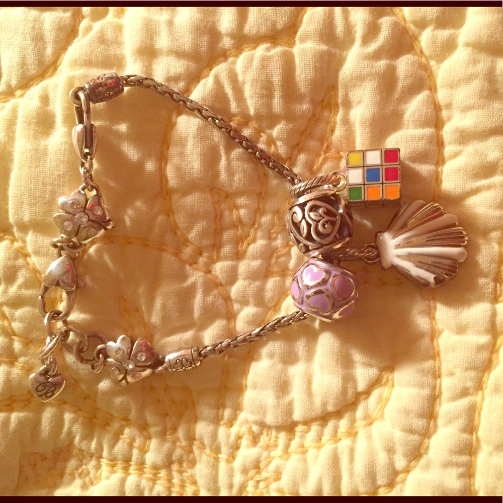 4 leaf clover Brighton charm bracelet