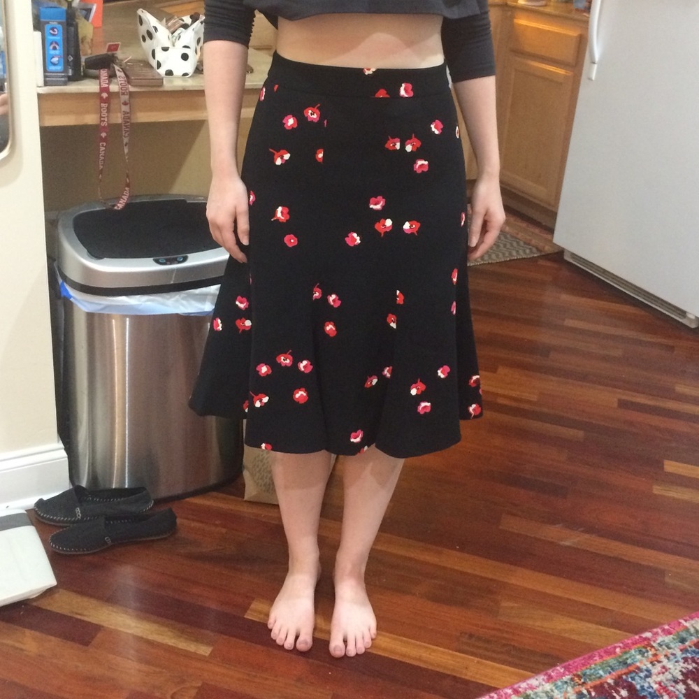 Kate Spade High Wasted  Floral Skirt - Size 4