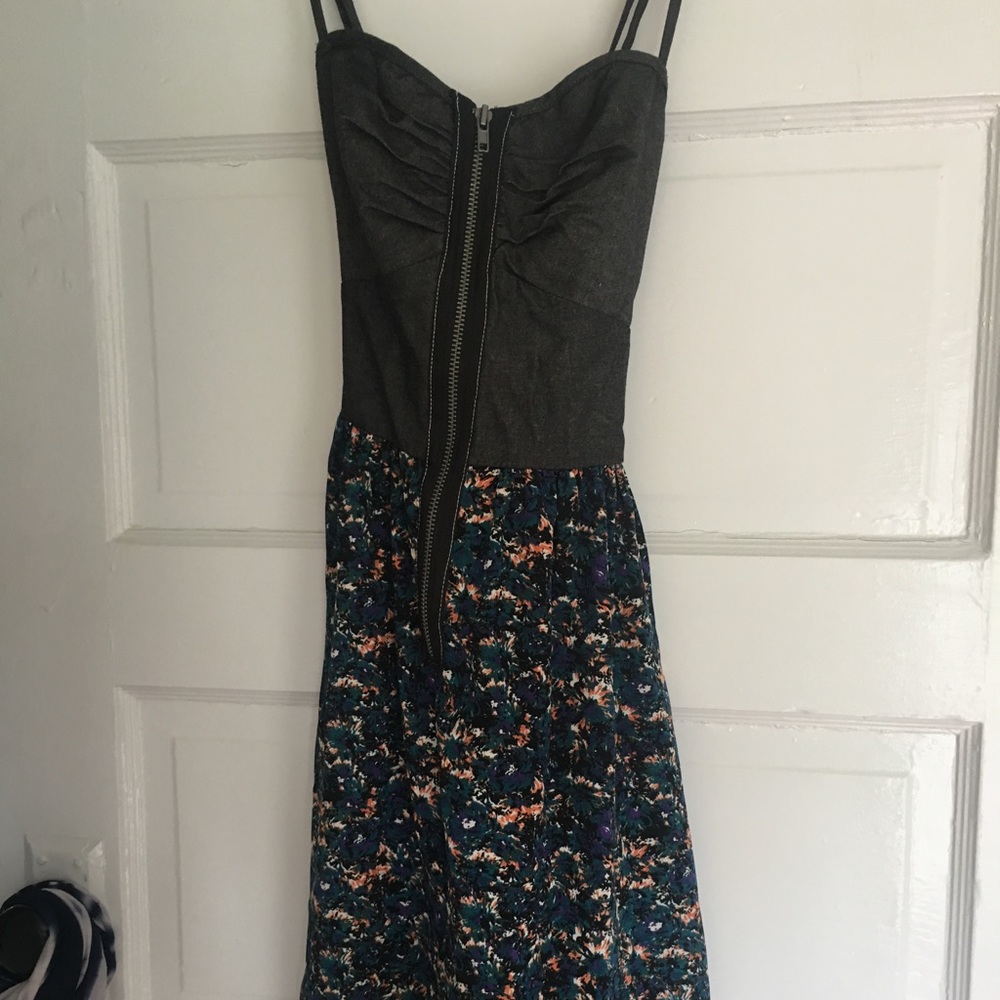 Floral strappy dress