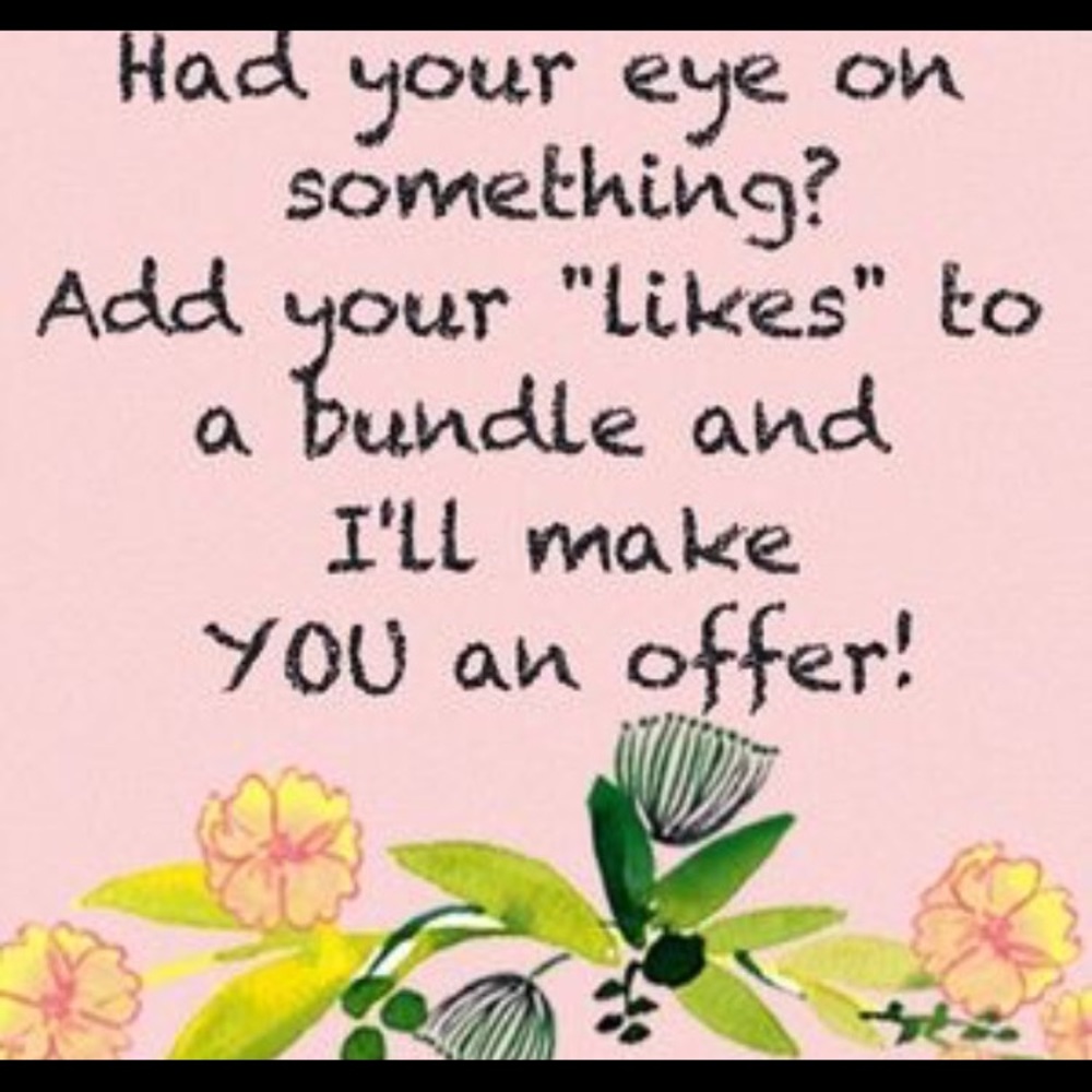 BUNDLE = 2 OR MORE ITEMS!