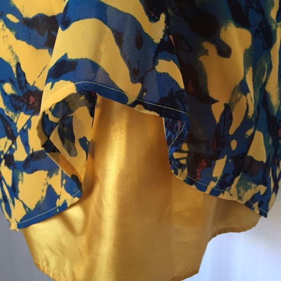 Chiffon Mac+Jac Flutter Sleeve Dress - Medium - Picture 5 of 6