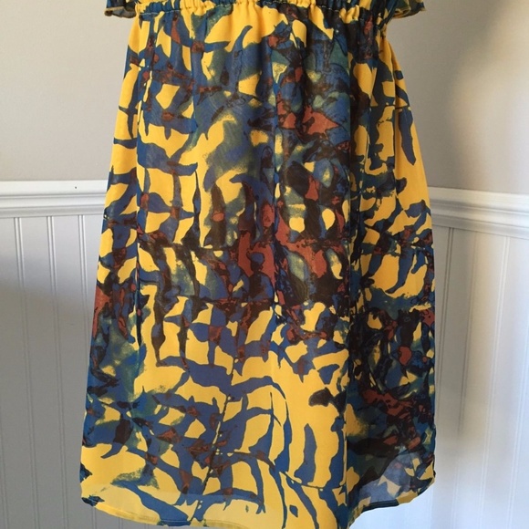 Chiffon Mac+Jac Flutter Sleeve Dress - Medium - Picture 3 of 6