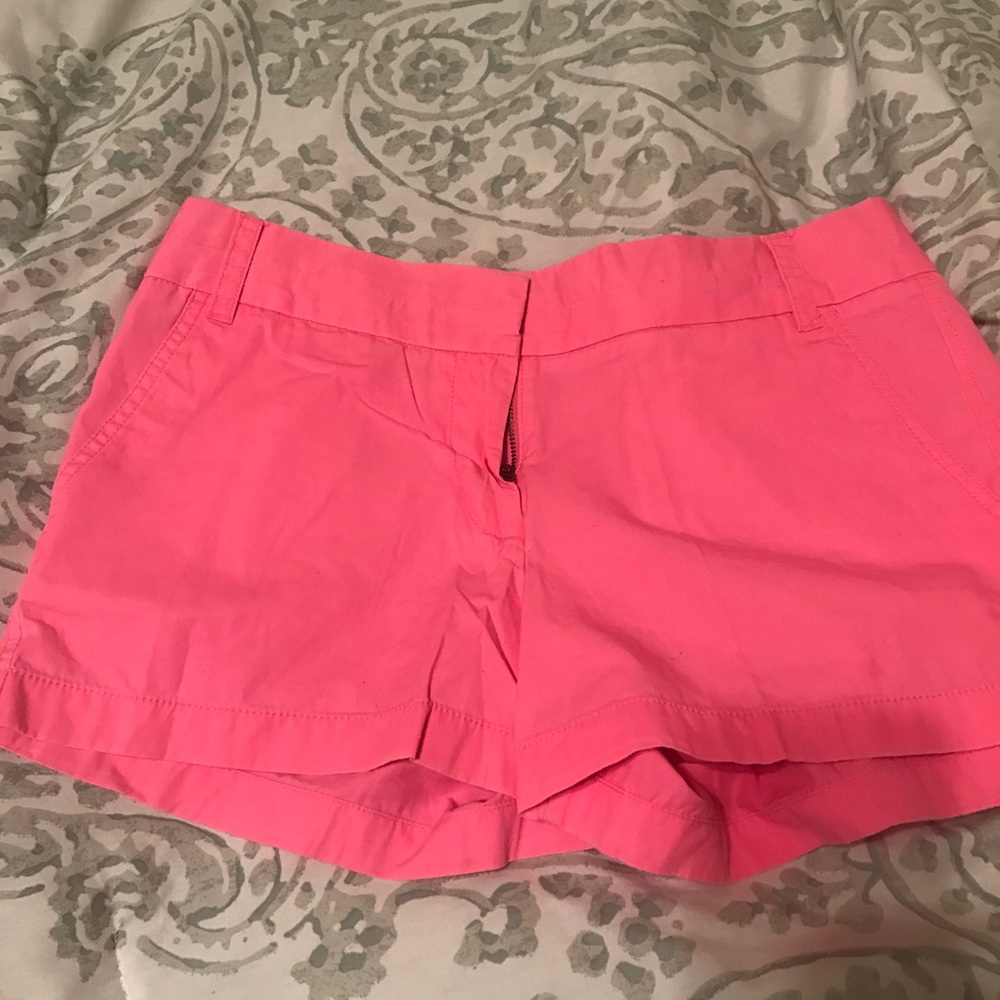 Hot pink J.Crew shorts!