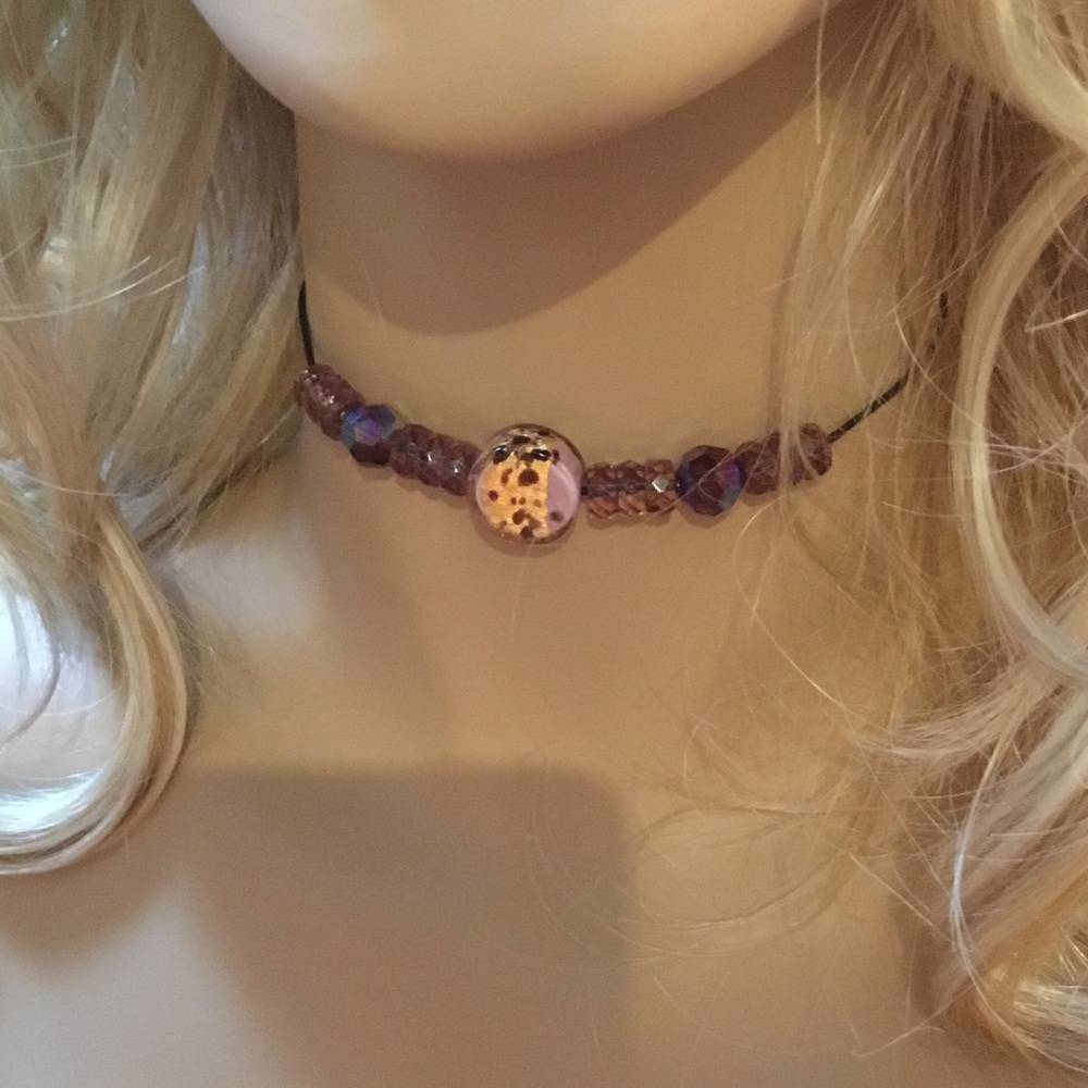 Adjustable Chocker / Necklace.  Hand Made.