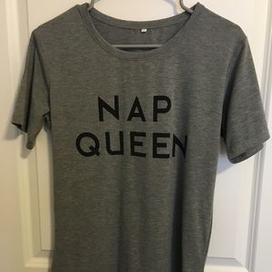 "Nap Queen" shirt.