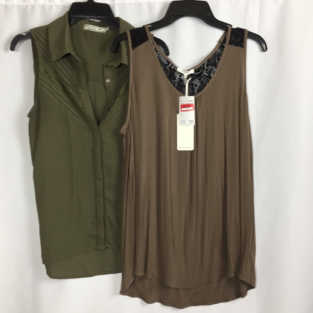 Chloe K, NWT Pleione, S Tank Bundle #a.5