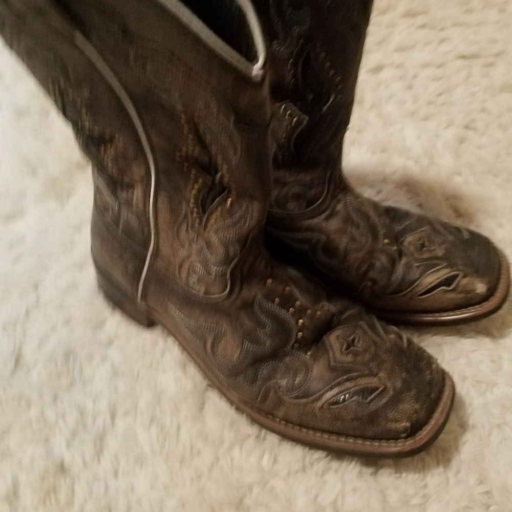 Laredo Women's square toe boots size 11