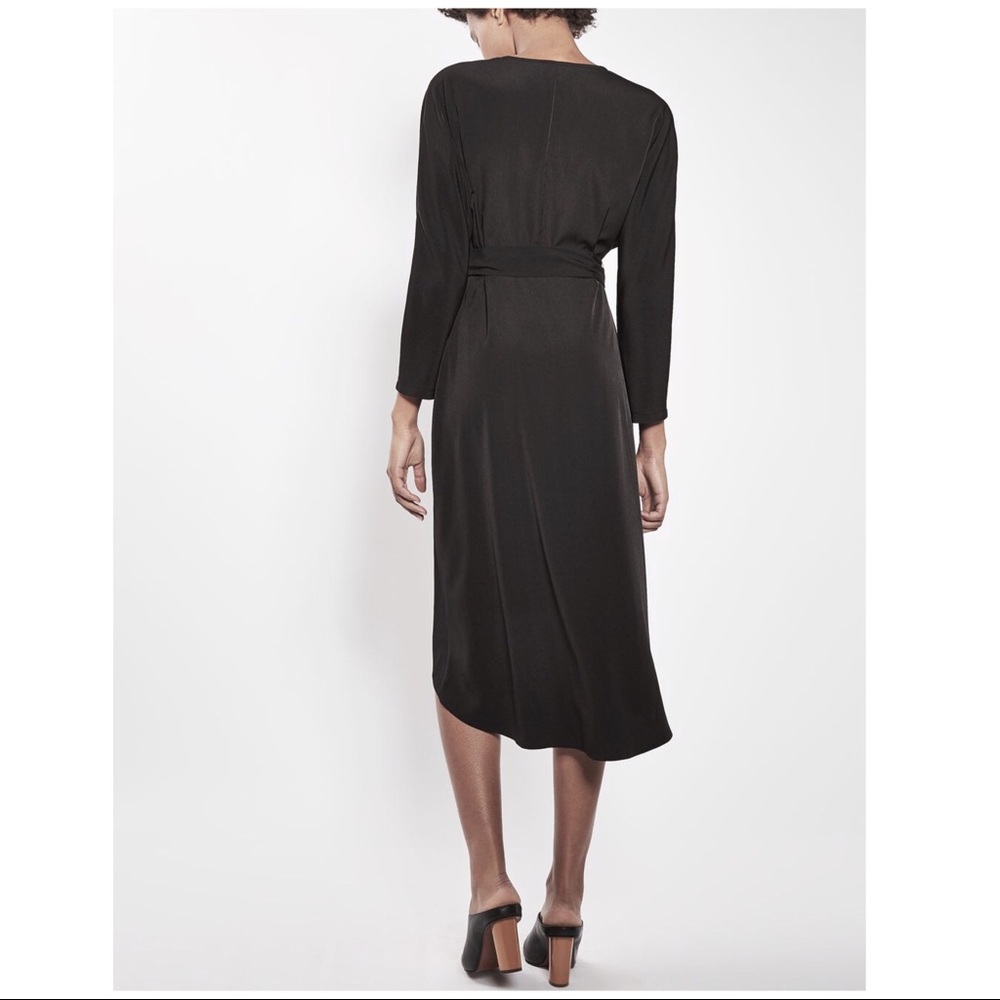 TOPSHOP O-RING WRAP DRESS - Picture 4 of 6
