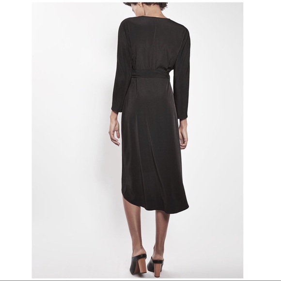 TOPSHOP O-RING WRAP DRESS - Picture 4 of 6