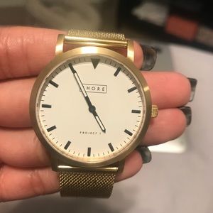 Shore Projects Gold Watch