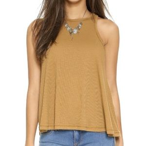 Free People Long Beach tank - tan