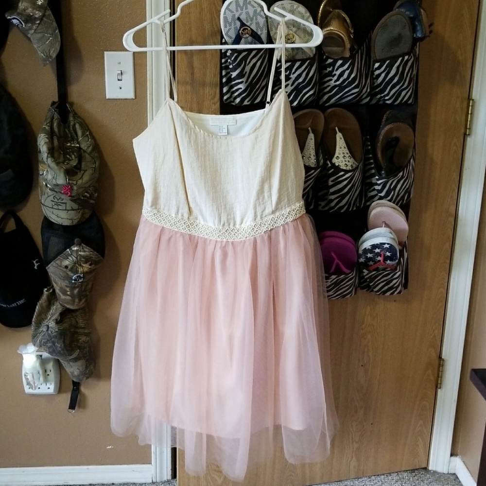 Forever 21 Plus Size Blush Pink Dress.