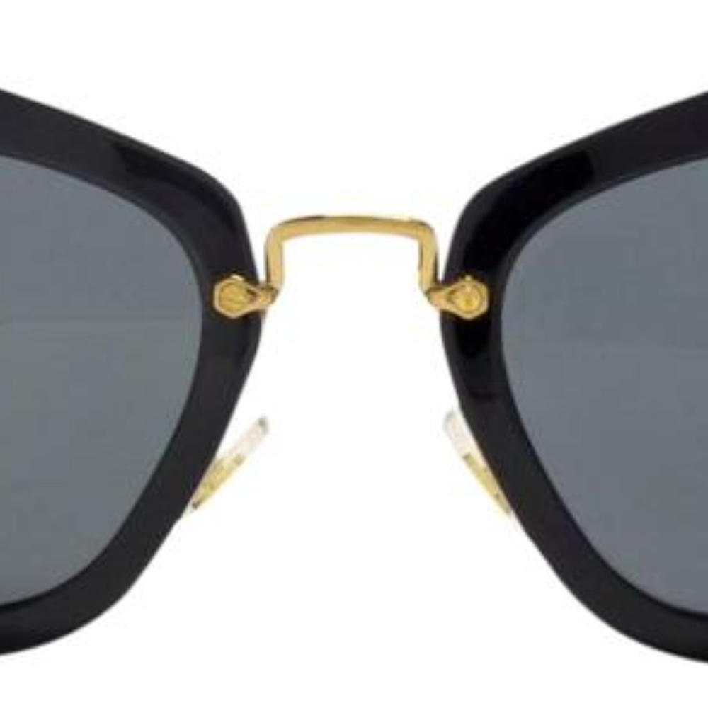 🚫SOLD🚫 MIU MIU Black Butterfly Sunglasses, 55mm - Picture 2 of 4