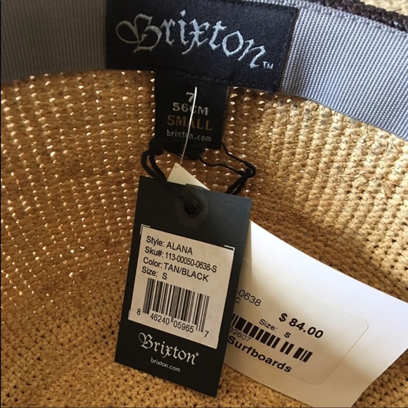 Brixton Hat size 7/ small NWT