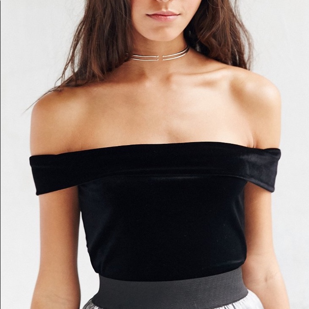 Urban Outfitters Off Shoulder Crop Top