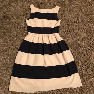 Sleeveless striped dress