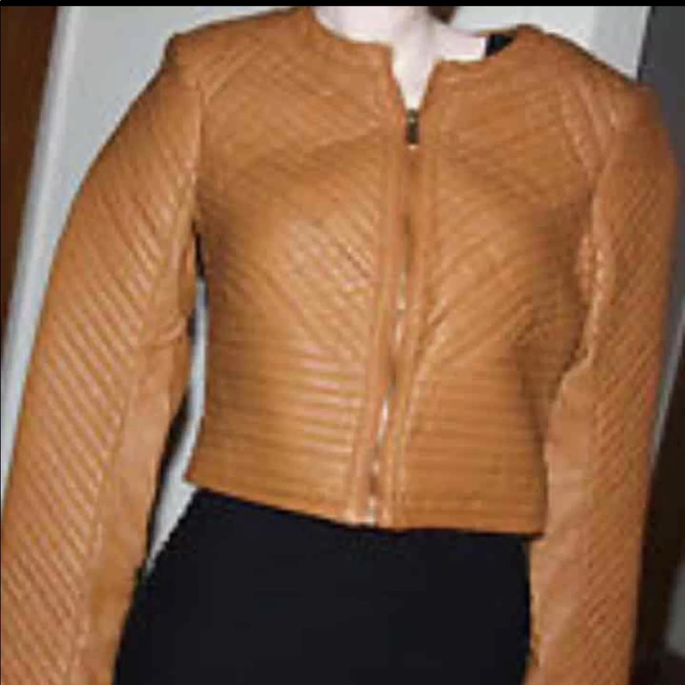 Bebe Leatherette Jacket