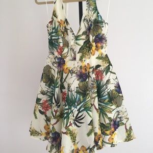 Lulu's Tropical Print dress