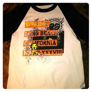 Sublime baseball tee shirt
