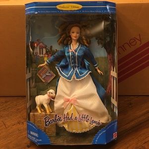 Barbie had a little lamb