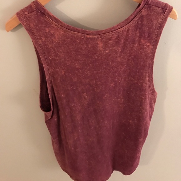 Distressed Pink Tank - Picture 2 of 3