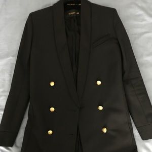 Balmain X H&M Black Tuxedo Jacket