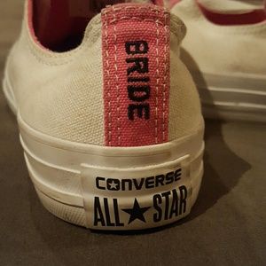 Custom made converse- bride