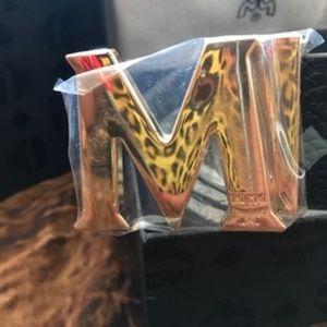 MCM INSPIRED DESIGNER BELT