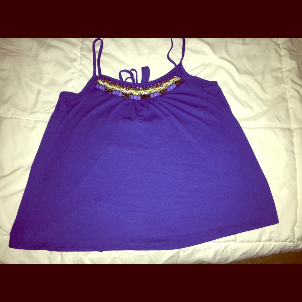 Cute open back top from the Buckle