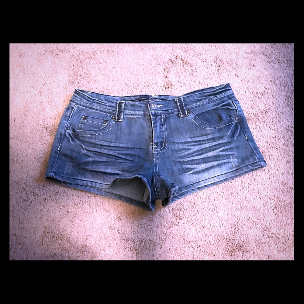 Denim shorts size 9