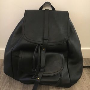 Madewell Transport Rucksack (black backpack)