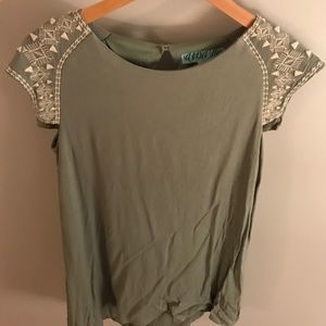 Francesca's blue/green dress