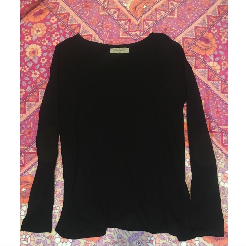 Sale 🌸 ZARA Black Sweater Top - Picture 1 of 3