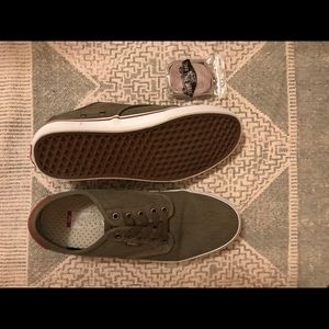 Olive Green Chima Ferguson Vans