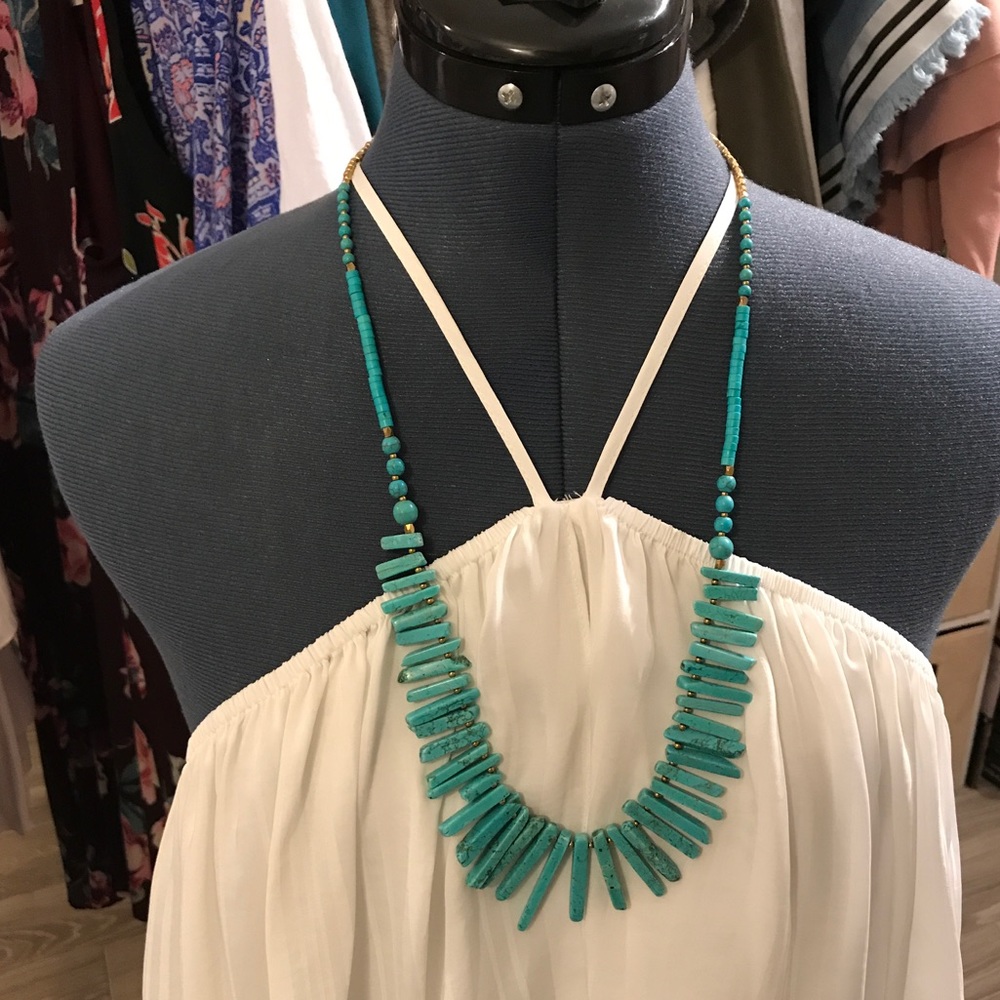Turquoise Statement Necklace