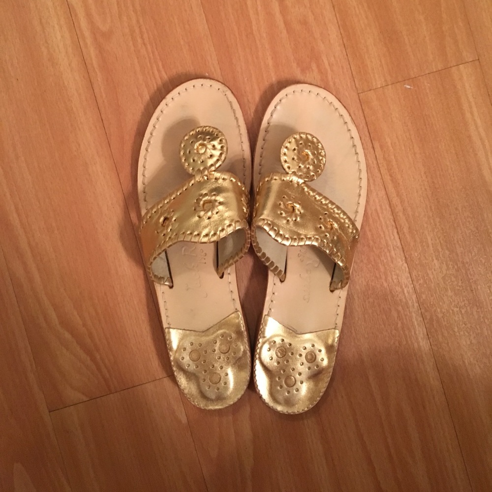 Jack Rogers Navajo- Gold